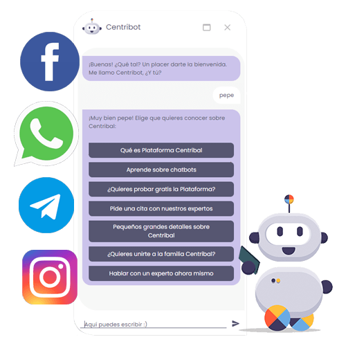 Chatbot híbrido whatsapp